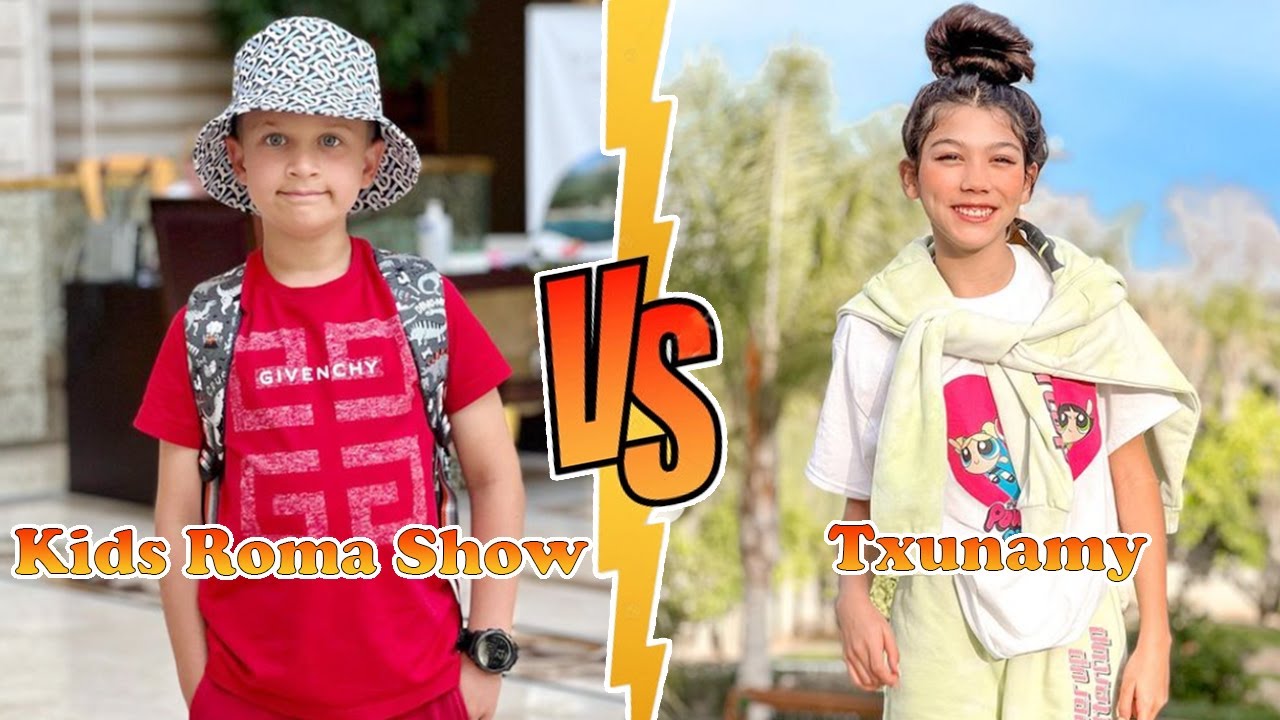 Kids Roma Show VS Txunamy (Familia Diamond) Transformation 👑 New Stars ...