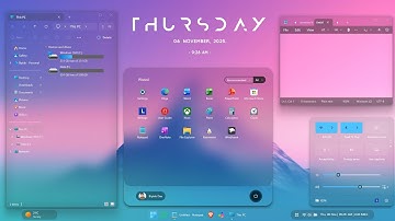 Make Windows 11 Transparent — Step-by-Step Customization Tutorial (Windhawk + Rainmeter)
