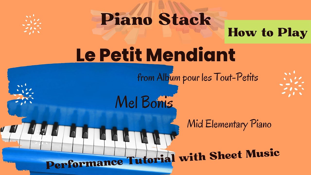 Le Petit Mendiant, Album pour les Tout-Petits, Mel Bonis