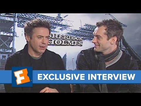 'Sherlock Holmes' Robert Downey Jr. and Jude Law I...