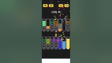 Water sort puzzle level 191