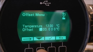 SDM Quick Start Guide | 5. Temperature setting