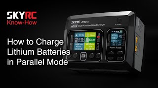 How to Charge Lithium Batteries in Parallel Mode (D750 MIX)