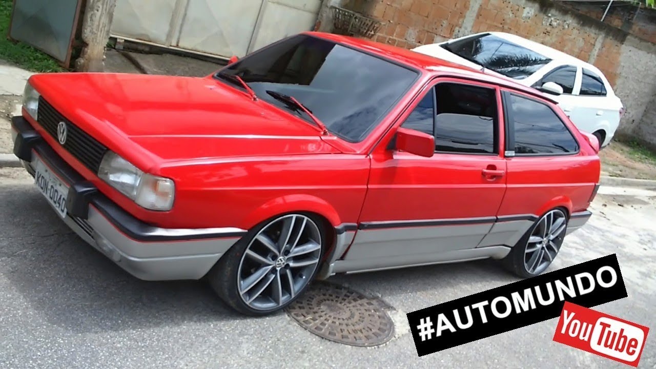 GOL QUADRADO VERMELHO 2.0 TURBO RODAS DO GTI 