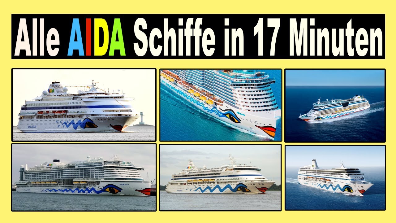 Ab Wann Kann Man Bei Aida Getränkepakete Buchen Alle AIDA Schiffe in 17 Minuten - Welches Schiff passt am besten zu mir
