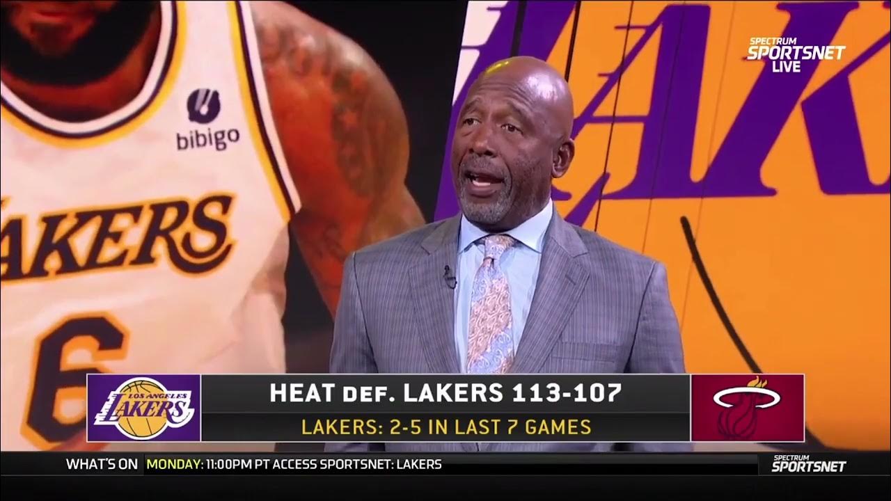 Spectrum Lakers Lose to Heat late run YouTube