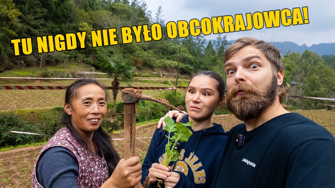 Jestem pierwszym Polakiem na tej chińskiej wsi!