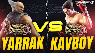 T8 Season 2 ▰ KavBoy (KAZUYA) VS Yarrak (HEIHACHI) ▰【Tekken 8 High Level Gameplay】