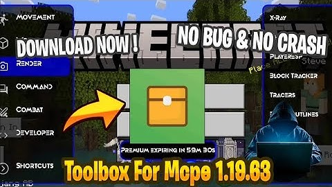 Toolbox 1.19.63 | Sign In Fix | Toolbox 1.19.63 Mediafire | Server Crash Fix#youtube #minecraft