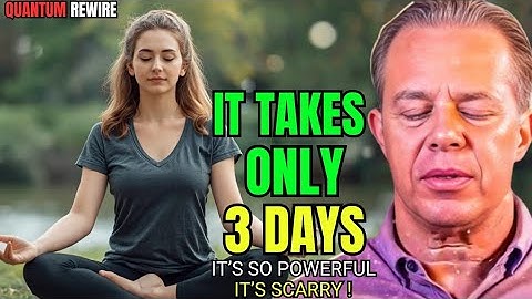 Dr.Joe Dispenza - I Always Get What I Visualize In Only 3 Days - Say This & Watch Miracles Unfold.