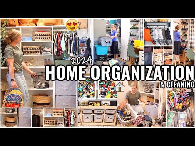 HOME ORGANIZATION IDEAS!!😍 CLEAN & ORGANIZE WITH ME | DECLUTTERING AND ORGANIZING MOTIVATION class=