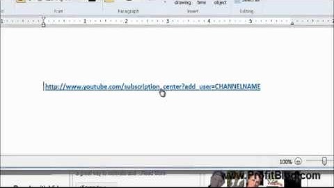 How to Add a Youtube Subscribe Button to Your Blog or Website