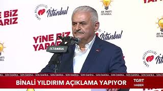 Binali Yıldırım Ekrem İmamoğlunu TEBRİK EDİYOR!!!