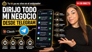Saca a Claude del ordenador: habla con tus agentes IA desde Telegram (y ejecutan lo que sea)