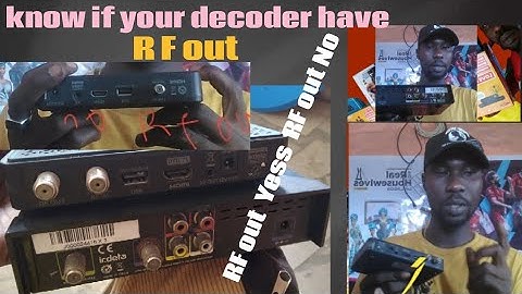 how how to know if your decoder he