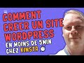 Comment crer un site wordpress en moins de 5min chez kinsta  wordpress