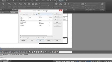 AutoCAD Attributes Part 2 - Changing the order of attributes in a block.