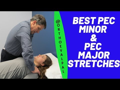 Best Pec Minor and Pec Major Stretches with Ortho Eval Pal