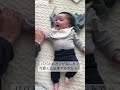 パパとのお遊びが楽しみで可愛く返事する赤ちゃん　#shorts