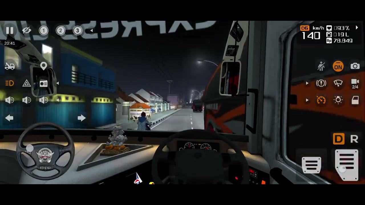 200+ Speed Madness 🚍💨 | Volvo 9600S Full Power Run 😈🔥📝 Description: