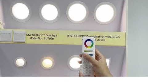 FUT089 8-Zone RGB+CCT Remote