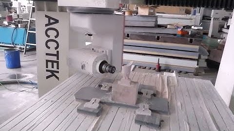 AKM1212 5axis cnc machine 4d milling stand column