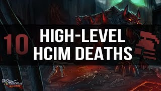 10 of the Highest Leveled HCIM Deaths in OSRS