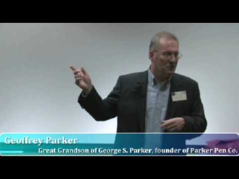 Growing Up Parker: My Life in Pens by Geoffrey Parker - YouTube