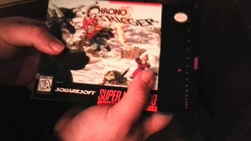 Chrono trigger snes unboxing from the mail