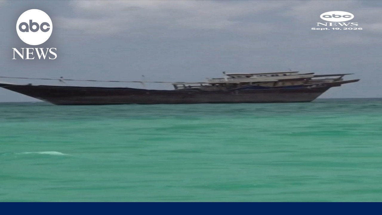 ABC News' Victoria Beaule explains how the Houthis' new control over the Bab Al-Mandeb Strait, a key waterway for global shipping, is already slowing traffic.