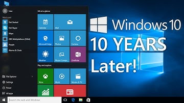 Windows 10 RTM: 10 YEARS later! - Installation and Exploration