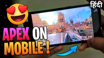 I Played Apex Legends On Mobile for First time! NO CLICKBAIT