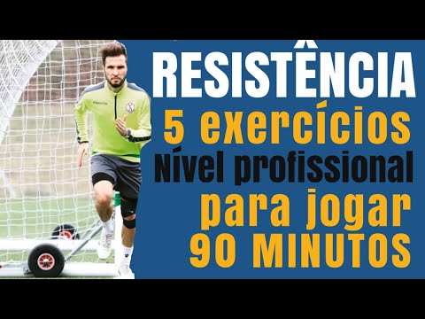 Planilha de treino para melhorar o condicionamento no futebol, treinos