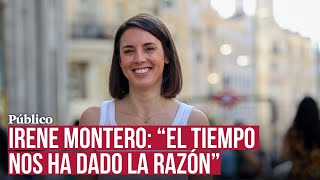 Irene Montero: 