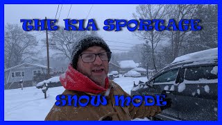 KIA SPORTAGE WINTER WEATHER PERFOMANCE  IN SNOWY CONDITIONS