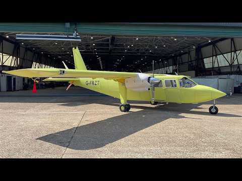 First British-Built Britten-Norman Islander in 56 Years Unveiled as Production Returns to UK