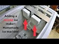 Homemade ice machine, adding a second ice maker to increase production!