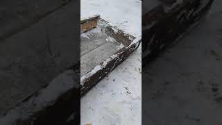 удобная ,облегченная плица для снега
