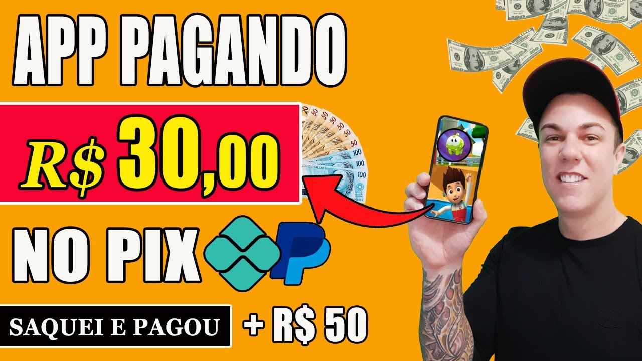 CORRE APP PAGANDO 30 Reais Via PIX e PayPal Rápido! APP Que Ganha Dinheiro