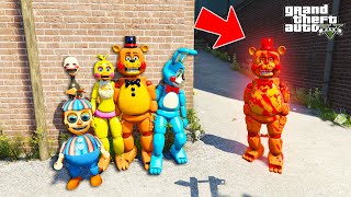 КАК КОШМАРНЫЕ АНИМАТРОНИКИ СПАСАЛИ ДРУЗЕЙ ОТ ТОЙ ФРЕДДИ. EXE В ГТА 5 МОДЫ! FNAF FREDDY. EXE GTA