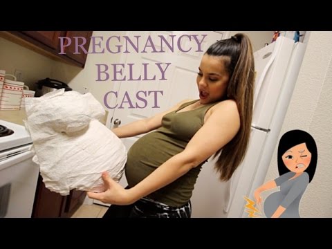 belly pregnancy cast