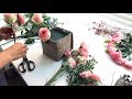 (DIY) How to make Flower Centerpiece 꽃꽂이 하는 방법, 센터피스 만들기