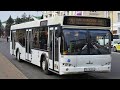 Поездка на автобусе маз 103.465(белый)г.Барновичи маршрут 9 гос.н АI8259-1
