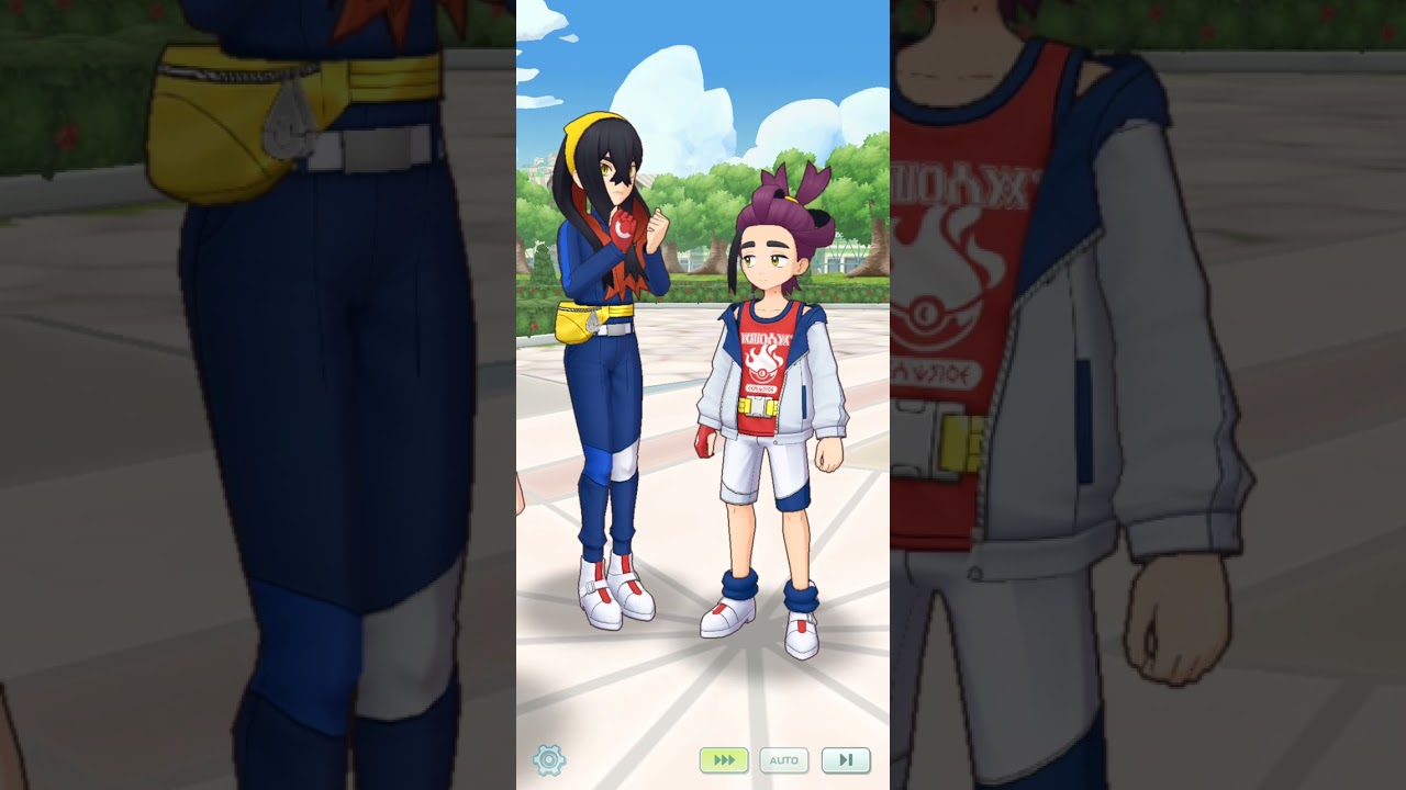 ポケモンマスターズEX　エピソードイベント　続・キタカミの里から　少し前のお話……ブルーベリー学園の猛者姉弟　#ポケマスEX