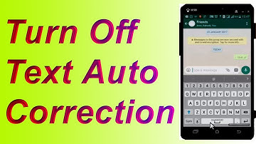 How to Turn Off Autocorrect on Samsung | How to Disable Autocorrect on Android