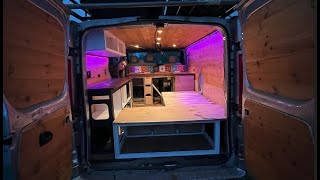 Vauxhall Vivaro Camper Van Conversion - Episode 10 - Lights Cladding Action