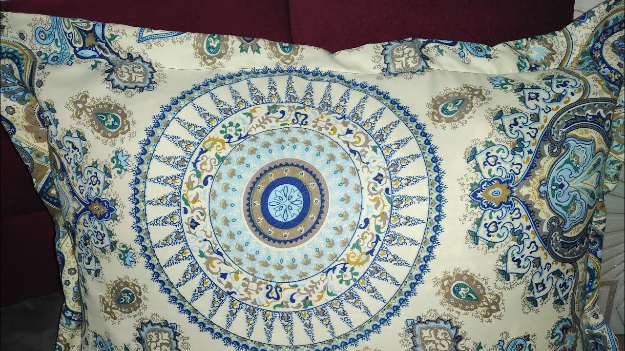 عاجل من متر ونصف قماش خرجت 4  مخدات/ بأقل تكاليف/ مشروع مربح للماكثات في البيت على مدار السنه💯