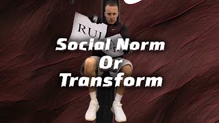 Reminding myself to keep stepping outside of the social norms to change it up abit.