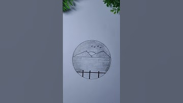 Drow a circle drowning easy step by step for beginners #loveart #circledrawing #kajalart #shorts