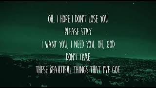 Beautiful Things (Lirik)  - Benson Boone